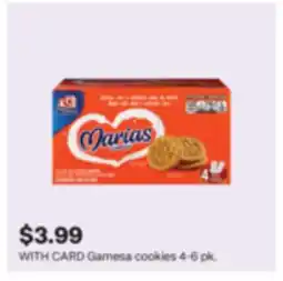 CVS Gamesa cookies 4-6 pk offer