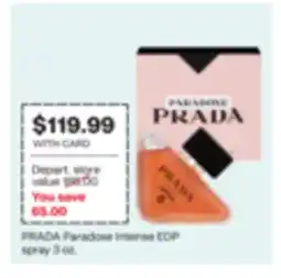 CVS PRADA Paradoxe Intense EDP spray 3 oz offer