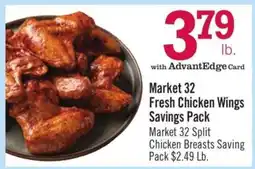 Price Chopper Market 32 Fresh Chicken Wings Savings Pack offer