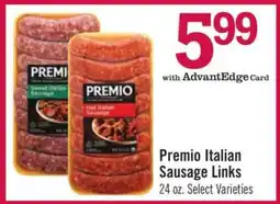 Price Chopper Premio Italian Sausage Links offer