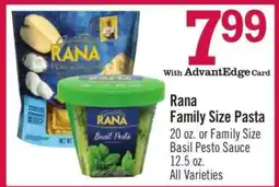 Price Chopper Rana Family Size Pasta offer