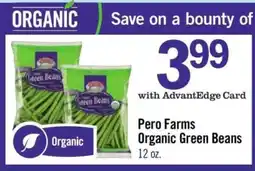 Price Chopper Pero Farms Organic Green Beans offer