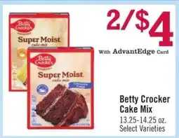 Price Chopper Betty Crocker Cake Mix offer