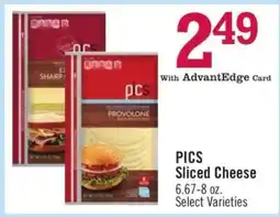 Price Chopper PICS Sliced Cheese offer