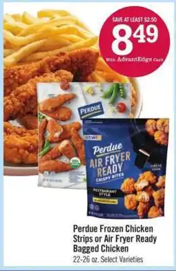 Price Chopper Perdue Frozen Chicken Strips or Air Fryer Ready Bagged Chicken offer