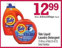 Price Chopper Tide Liquid Laundry Detergent offer