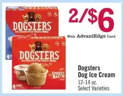 Price Chopper Dogsters Dog Ice Cream offer