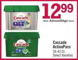 Price Chopper Cascade Actionpacs offer