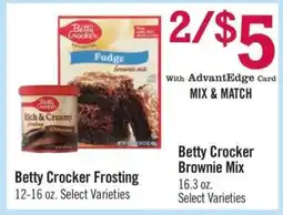 Price Chopper Betty Crocker Brownie Mix offer