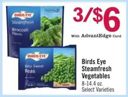 Price Chopper Birds Eye Steamfresh Vegetables offer