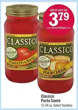 Price Chopper Classico Pasta Sauce offer