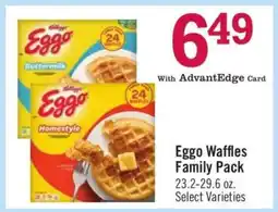 Price Chopper Eggo Waffles Family Pack offer