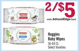 Price Chopper Huggies Baby Wipes offer