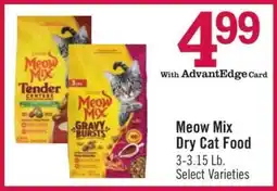 Price Chopper Meow Mix Dry Cat Food offer