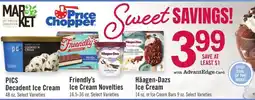 Price Chopper Häagen Dazs Ice Cream offer