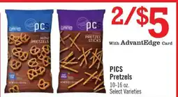 Price Chopper PICS Pretzels offer