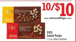 Price Chopper PICS Snack Packs offer