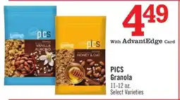 Price Chopper PICS Granola offer