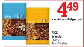 Price Chopper PICS Granola offer
