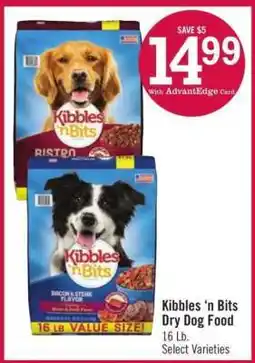 Price Chopper Kibbles ‘n Bits Dry Dog Food offer