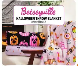 Dollar General Betseyville HALLOWEEN THROW BLANKET offer