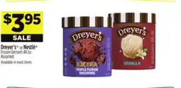 Dollar General Dreyer's or Nestle Frozen Dessert offer