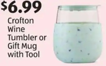 Aldi Crofton Wine Tumbler Or Gift Mug With Tool offer