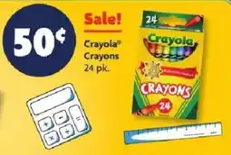 Family Dollar Crayola crayons offer