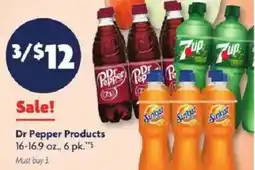Family Dollar Dr Pepper Products offer