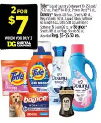 Dollar General Tide liquid laundry detergent offer