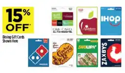 Dollar General Dining Gift Cards offer