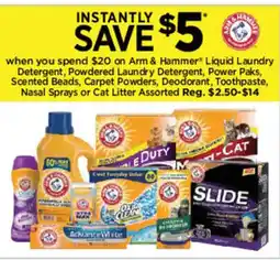 Dollar General Arm & Hammer Liquid Laundry Detergent, Powdered Laundry Detergent offer