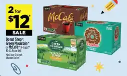 Dollar General Donut Shop Green Mountain or McCafe K-Cups offer