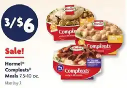Family Dollar Hormel Compleats Meals offer