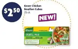 Family Dollar Knorr chicken bouillon cubes offer