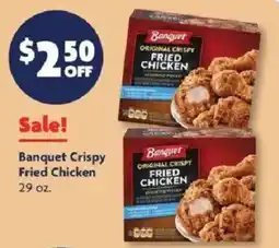 Family Dollar Banquet Crispy Fried Chicken offer
