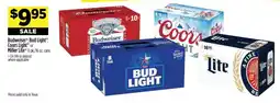 Dollar General Budweiser, Bud Light, Coors Light or Miller Lite offer
