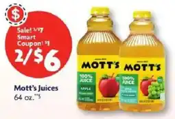 Family Dollar Mott's Juices offer