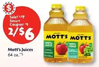 Family Dollar Mott's Juices offer
