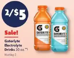 Family Dollar Gatorlyte Electrolyte Drinks offer