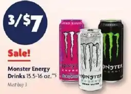 Family Dollar Monster Energy Drinks offer