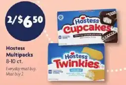 Family Dollar Hostess Multipacks offer