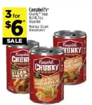 Dollar General Campbell's Chunky Soup offer