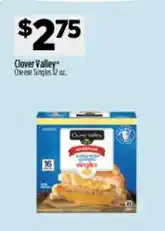 Dollar General Clover Valley Cheese Singles offer