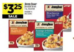 Dollar General Jimmy Dean Breakfast Bowls offer