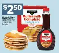 Dollar General Clover Valley Buttermilk Complete Pancake Mix offer