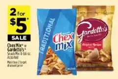 Dollar General Chex Mix or Gardetto's offer