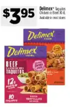 Dollar General Delimex beef taquitos offer