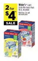 Dollar General Wyler's light drink mix value pack offer