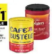 Dollar General Cafe Bustelo espresso ground coffee offer